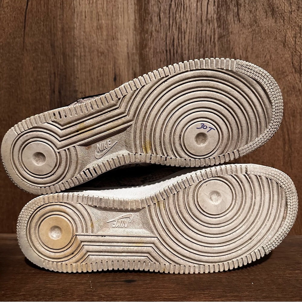 Nike Air Force 1 07 Premium/Air Premium/White/Bq4424-100 Sz Men’s 8.5 Women’s 10 - Picture 6 of 9